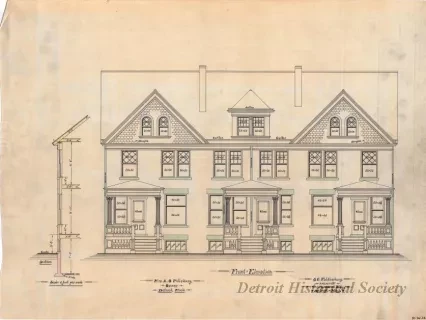 Drawing, Architectural - Front Elevation