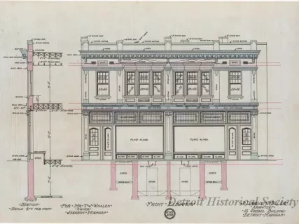Drawing, Architectural - Front Elevation
