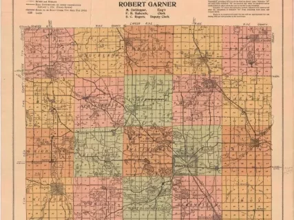 Map - Road Map of Oakland County
Showing Proposed Construction Under Bond Issue