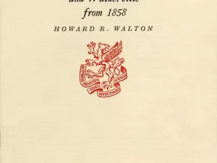 Booklet - Hiram Walker (1816-1899) and Walkerville from 1858