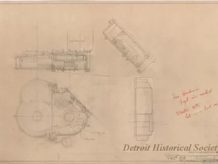Drawing, Technical - Starter Electric - Layout