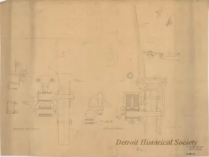 Drawing, Technical - Rear Spring Front Shackle,
Rear Spring Trunnion
