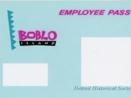 Pass - Bob-lo Island Collection
