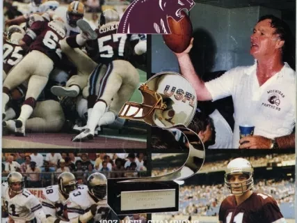 Yearbook - 1983 Michigan Panthers Yearbook