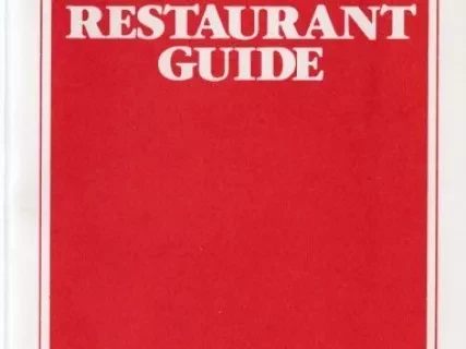 Booklet - 1980 Republican National Convention Restaurant Guide