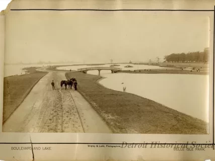 Print, Photographic - Boulevard and Lake