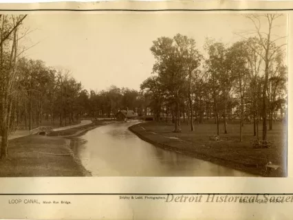 Print, Photographic - Loop Canal, Marsh Run Bridge
