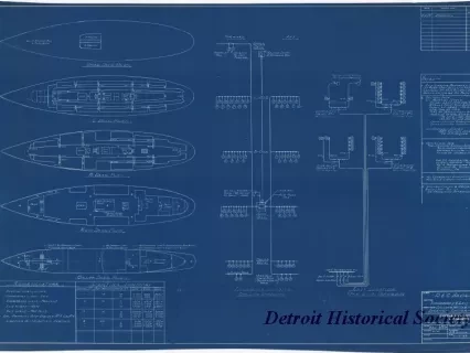 Blueprint - D&C Navigation Co.,
Emergency & Exit Lighting