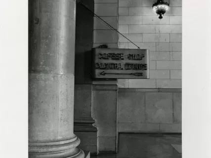 Print, Photographic - Michigan Central Train Depot, "Coffee Shop, Cocktail Lounge"