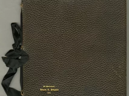 Booklet - In Memoriam Hazen S. Pingree 1901