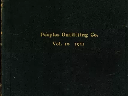 Catalog - People's Outfitting Co.
Vol. 10, 1911