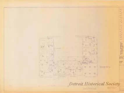 Blueprint - Detroit Residential Manpower Center
Fort Wayne, Detroit, Michigan