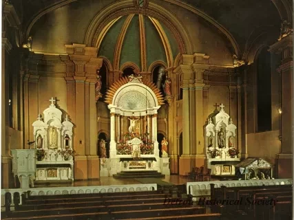 Postcard - St. George Catholic Church (Joesphite Fathers) 1313 Westminster, Detroit, Michigan 48211