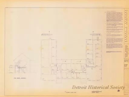 Blueprint - Detroit Residential Manpower Center
Fort Wayne, Detroit, Michigan