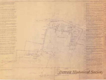 Blueprint - Detroit Residential Manpower Center
Fort Wayne, Detroit, Michigan