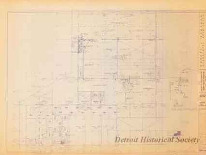 Blueprint - Detroit Residential Manpower Center
Fort Wayne, Detroit, Michigan