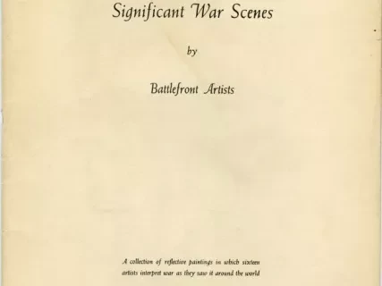 Book - Significant War Scenes by Battlefront Artists
