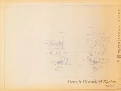 Blueprint - Detroit Residential Manpower Center
Fort Wayne, Detroit, Michigan