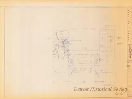 Blueprint - Detroit Residential Manpower Center
Fort Wayne, Detroit, Michigan