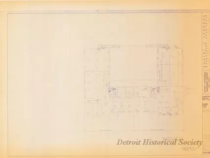 Blueprint - Detroit Residential Manpower Center
Fort Wayne, Detroit, Michigan