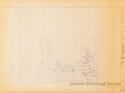 Blueprint - Detroit Residential Manpower Center
Fort Wayne, Detroit, Michigan