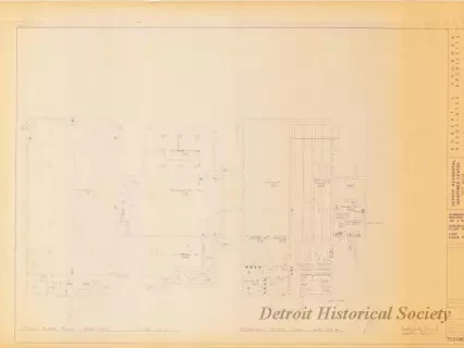 Blueprint - Detroit Residential Manpower Center
Fort Wayne, Detroit, Michigan