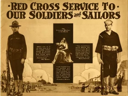Booklet - Red Cross Service to Our Soldiers and Sailors