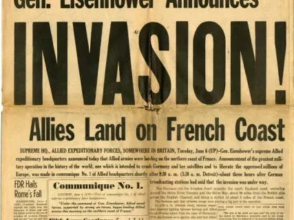 Newspaper - The Detroit Times, 44th Year, No. 248, June 6, 1944