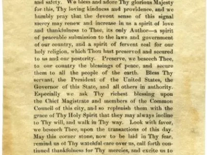 Prayer - Prayer Delivered by Samuel A. McCoskry, D.D., Bishop of the Diocese of Michigan, at the Laying of this Corner Stone