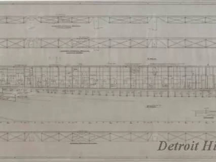 Blueprint - Aircraft Training Vessel, IX-64 (Ex. Seeandbee