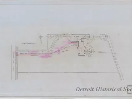 Drawing, Architectural - Residence of Roy Chapin, Esq., Grosse Pointe Farms, Michigan,
Record Map of Mechanical Equipment