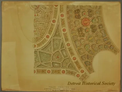 Drawing, Architectural - Main Ceiling
