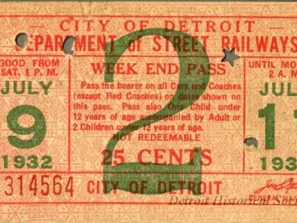 Ticket, Transportation