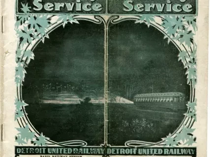 Schedule - Official Electric Railway Guide, Vol. 10, No. 8