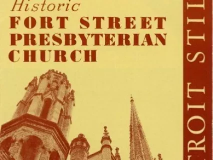 Pamphlet - Old Detroit Still Lives