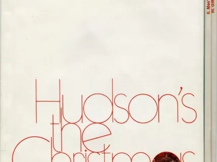 Catalog, Sales - Hudson's the Christmas Store