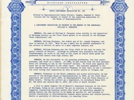 Resolution - House Concurrent Resolution No. 381