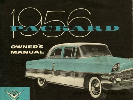 Manual - 1956 Packard Owner's Manual