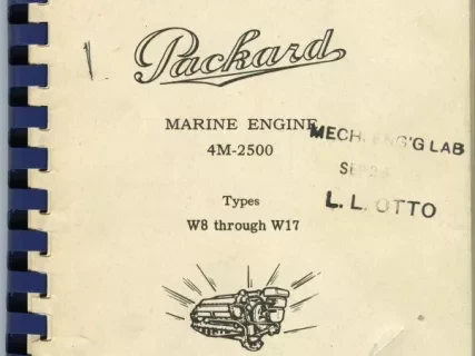 Manual - Operating Manual Packard Marine Enginer Model 4M-2500
