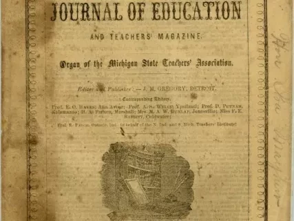 Magazine - The Michigan Journal of Education and Teachers' Magazine, Vol. II, No. V, May 1855