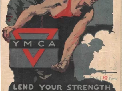 Poster - Workers, Lend Your Strength to the Red Triangle
