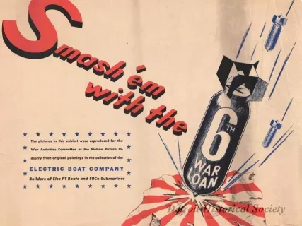 Poster - Smash 'Em With the 6th War Loan