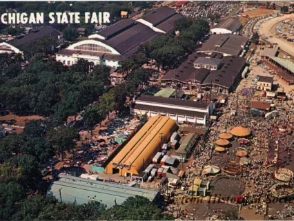 Postcard - Michigan State Fair
