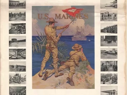 Poster - U. S. Marines "Soldiers of the Sea"