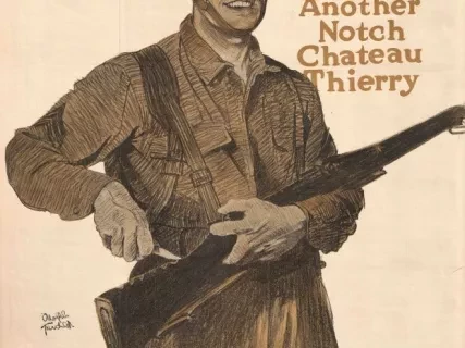 Poster - Another Notch - Chateau Thierry, 
U. S. Marines