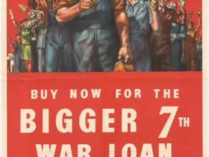 Poster - Buy Now for the Bigger 7th War Loan Through Payroll Savings