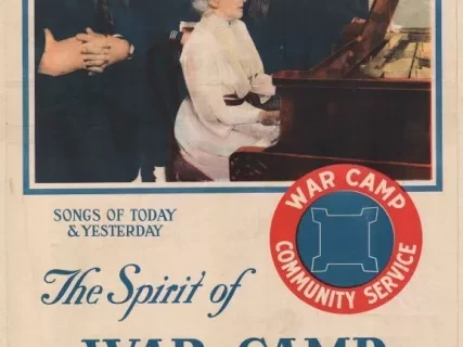Poster - Songs of Today & Yesterday,
The Spirit of War Camp Community Service