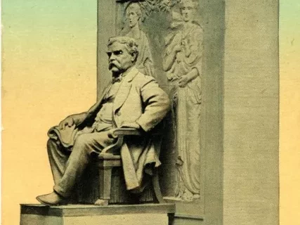 Postcard - Maybury Monument