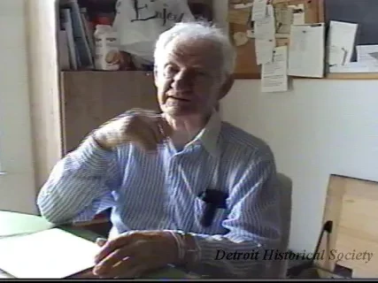 VHS - Chester Selden Interview, Fort Wayne History, July 2004 Interview