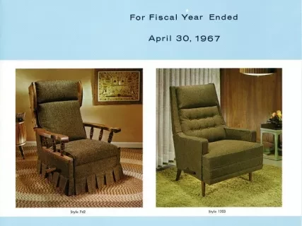 Report, Annual - Annual Report, 
Fiscal Year April 30, 1967
La-Z-Boy Chair Company